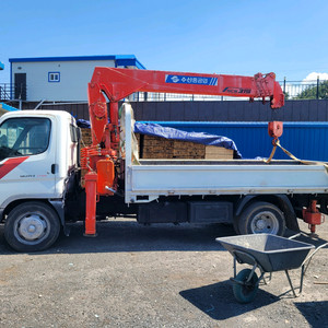 3.5톤 마이티 카고크레인 이미지