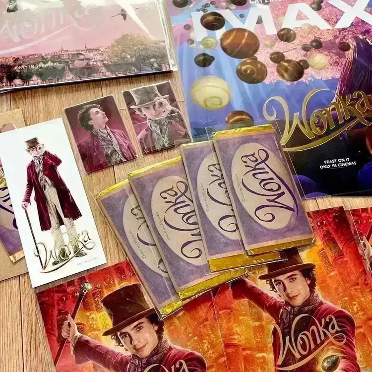 웡카 4DX포스터 2주차 오리지널티켓 아이맥스 아트카드TTT무비씰스티커 이미지