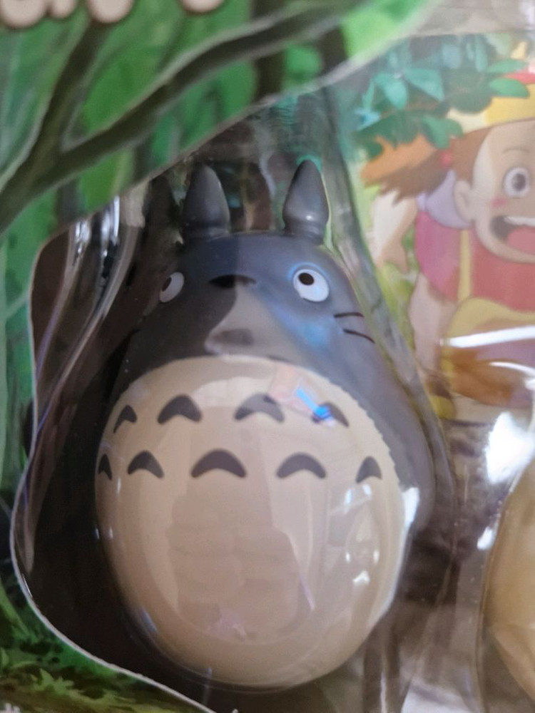 스튜디오 지브리 이웃집 토토로 오뚝이 피규어 3종 세트 이미지