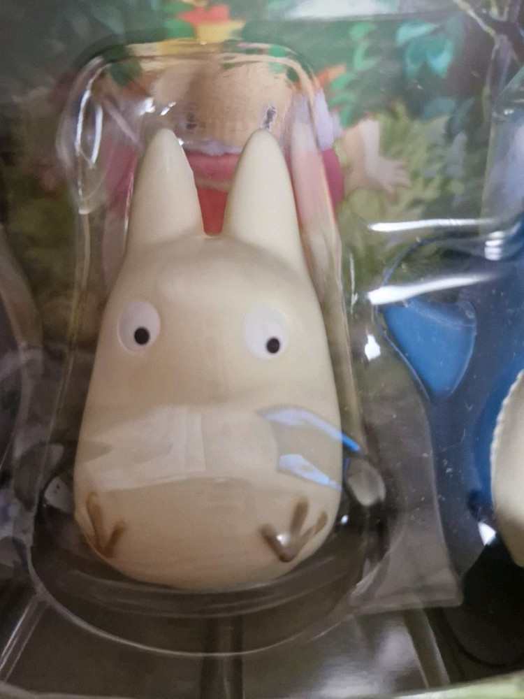 스튜디오 지브리 이웃집 토토로 오뚝이 피규어 3종 세트 이미지