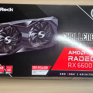 애즈락 RX 6600 챌린저 풀박스 이미지