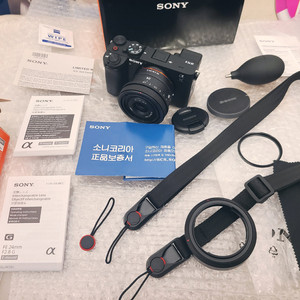 소니 a7c2 렌즈 24-50 화각 가방 삼각대 메모리카드 입문 여행 2450g 화각 24g F2.8 이미지
