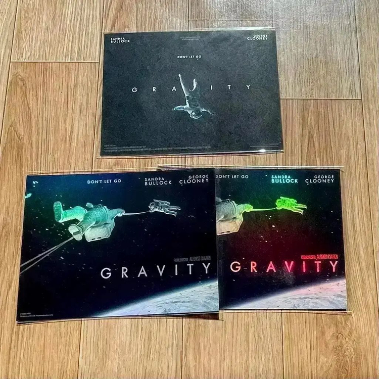 그래비티 2018 아이맥스 4DX 포스터 스페셜티켓아트카드 영화패키지뱃지 이미지