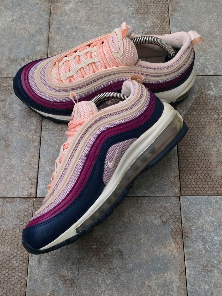 (245)나이키 에어맥스 97 플럼 초크 스니커즈 운동화 이미지