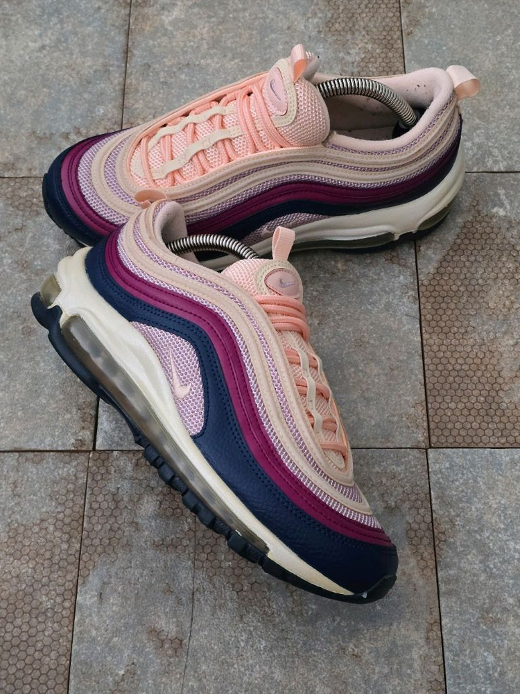 (245)나이키 에어맥스 97 플럼 초크 스니커즈 운동화 이미지