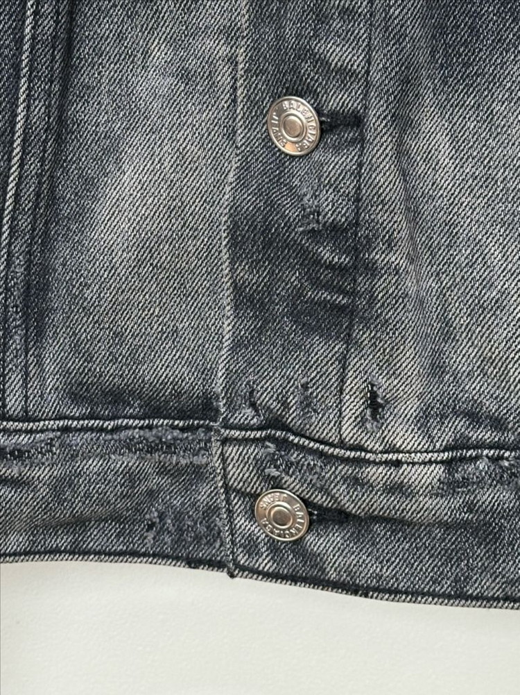 발렌시아가 유니핏 UNIPIT워싱 데님 자켓 M 이미지