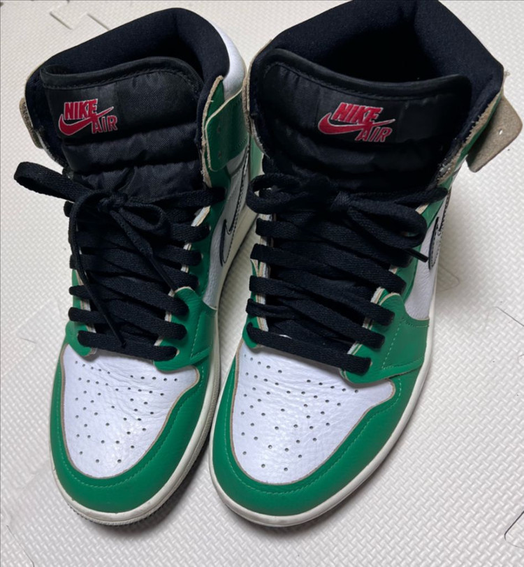 나이키 에어 조던 1 하이 럭키 그린 265 이미지