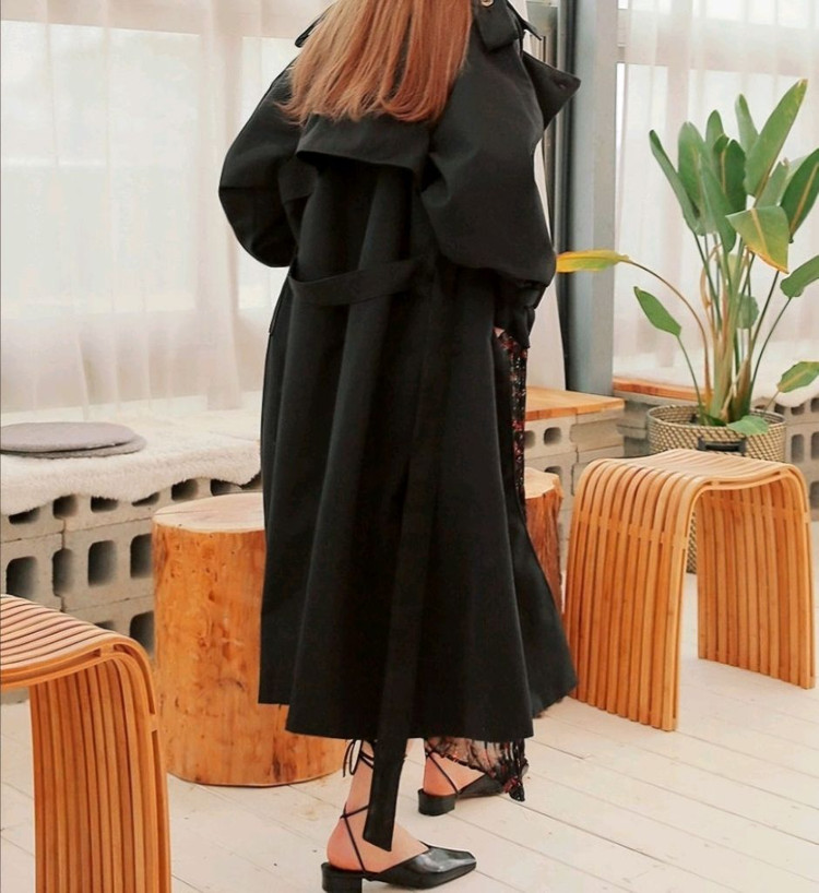 커먼유니크 더블브레스트 트렌치코트(장도연착용) 이미지