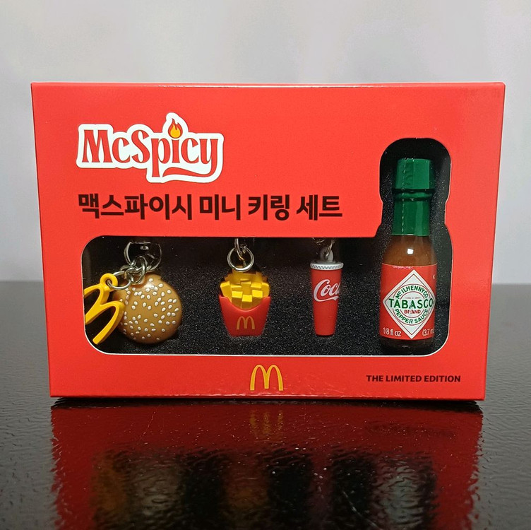 맥도날드 키링 3종 이미지
