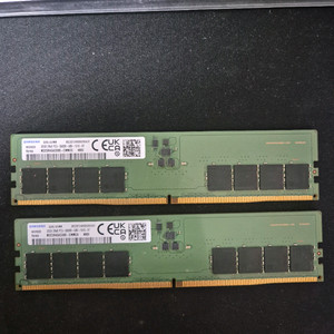 삼성 메모리 DDR5-5600 64g(32g x 2) 판매합니다. 이미지