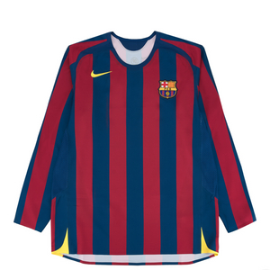 [2XL] 나이키 호나우지뉴 FC 바르셀로나 05/06 레트로 레플리카 롱슬리브 저지 마킹버전 미개봉 새상품 택포 이미지