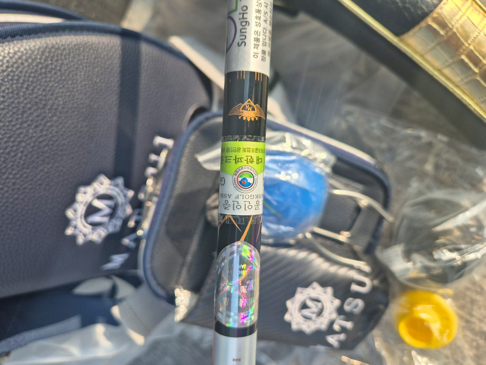 새제품 5 스 타 파크골프채 풀세트 공인인증ㅣ 이미지