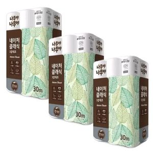 잘풀리는집 나무야 나무야 네이처 클래식3겹 데코 30m30롤3팩 무료배송 이미지