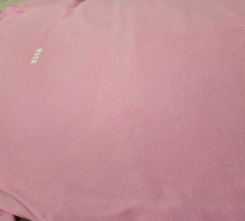 MSGM 여성 로고 반팔 티셔츠 이미지