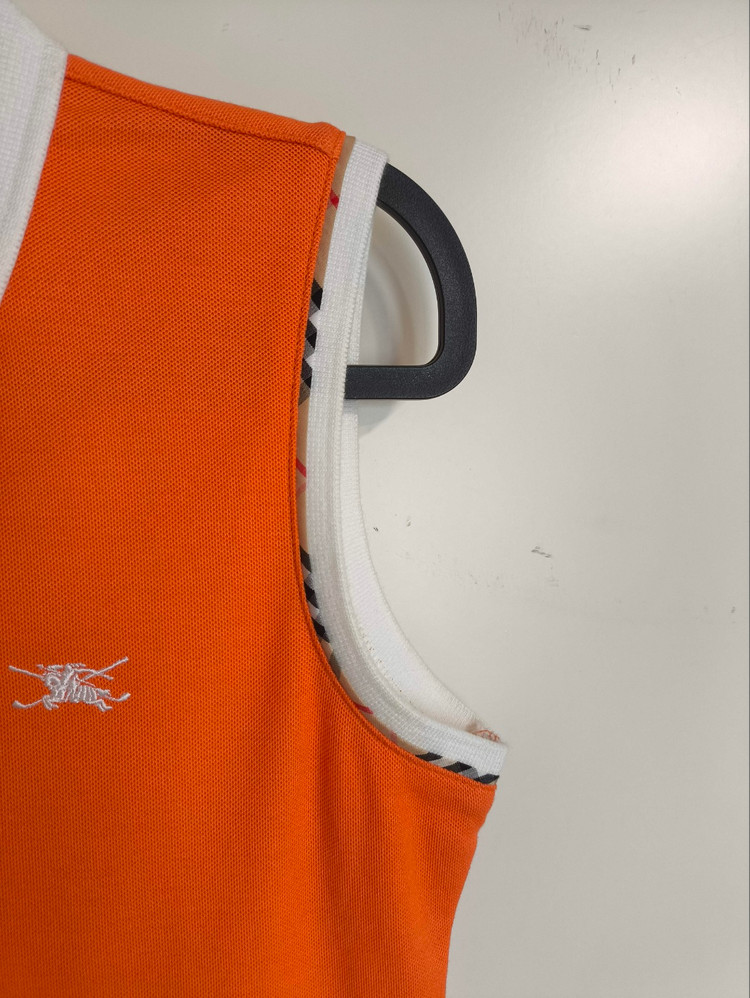 M 버버리 골프 슬리브리스 나시 민소매 골프복 이미지