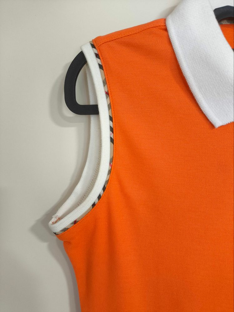 M 버버리 골프 슬리브리스 나시 민소매 골프복 이미지