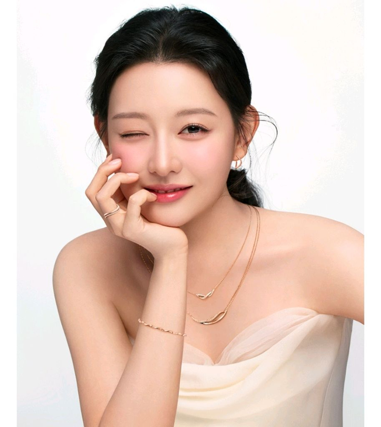 (정품)스톤헨지 14k 결팔찌 금팔찌 로즈골드 SA25A19F 이미지