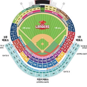 4/7화 4/8수 4/9목 SSG 랜더스 vs 한화 이글스 테이블석 피코크 노브랜드 응원석 4월7일 8일 9일쓱 야 이미지