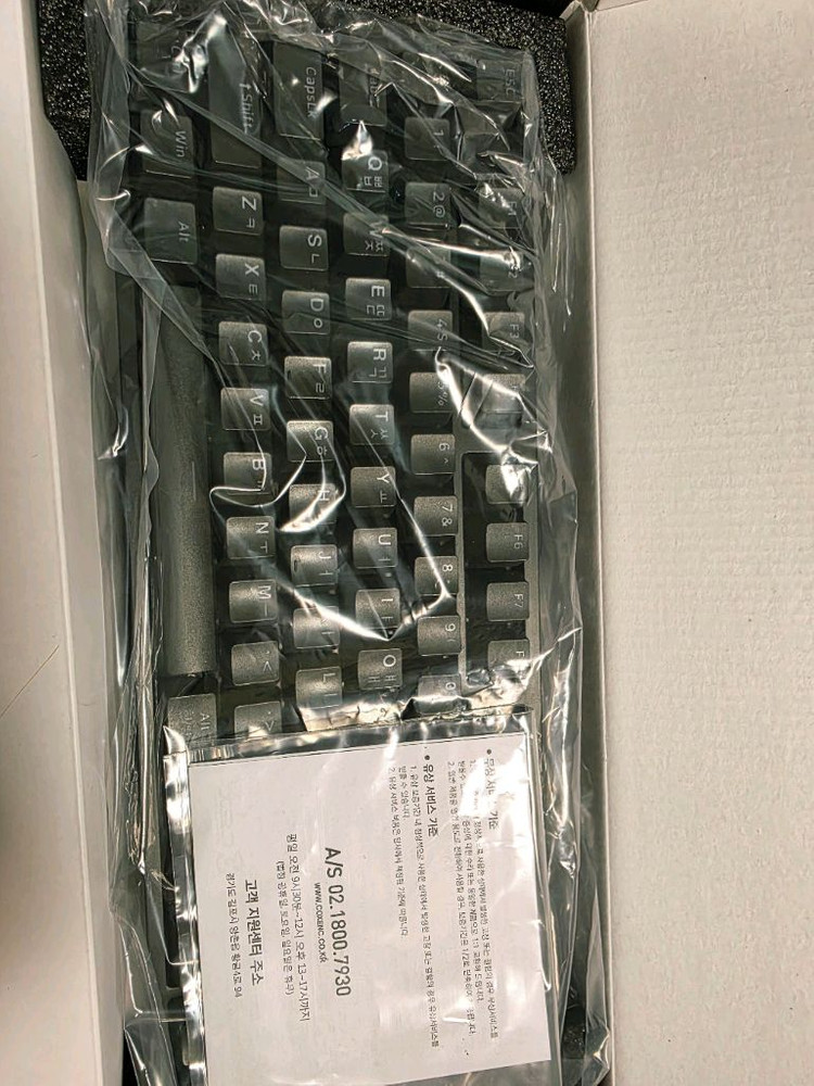 COX CK87 게이트론 LED 게이밍 기계식 키보드 이미지