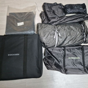 아이두젠 A4 차박 도킹텐드 세트(본품, 전용 그라운드 시트, 플라이, 러그) 이미지