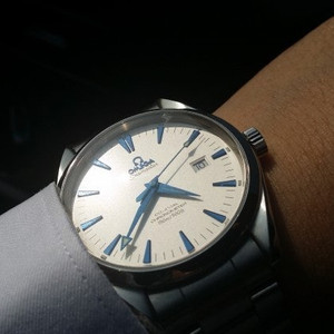 [구매] 오메가 아쿠아테라 블루핸즈 38mm 구매합니다. 이미지