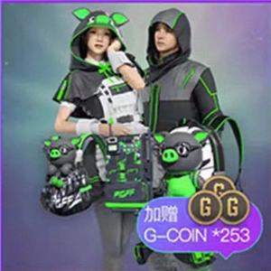 배그 pigff 메가번들 스킨코드 이미지