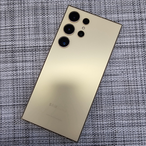 (검수완료) 갤럭시 S24울트라 256G 옐로우 24년 8월개통 정상해지 무잔상단말기 54만팝니다@ 이미지