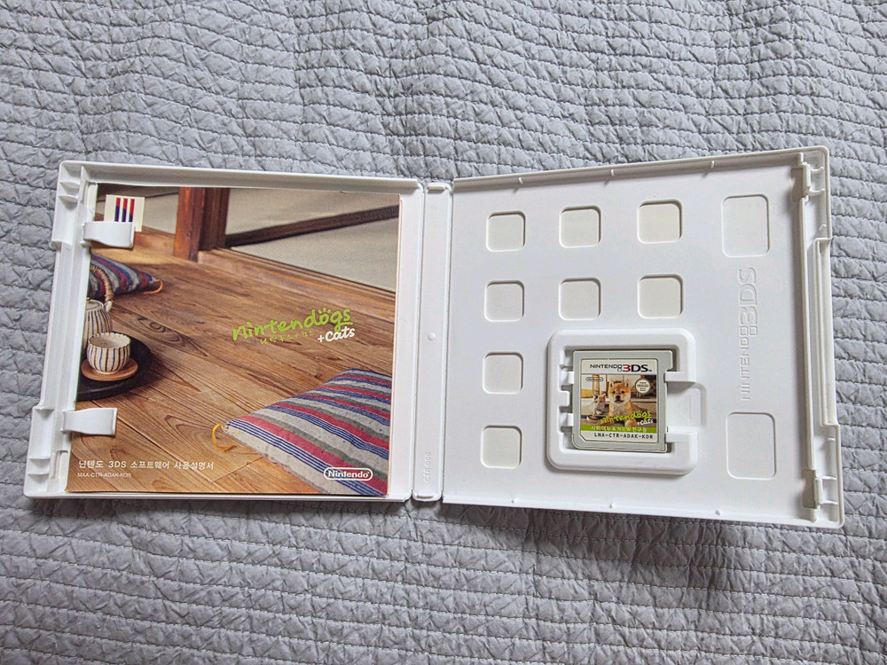 닌텐도 3DS 닌텐독스 + 캣츠 시바 이누 이미지