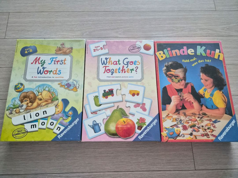 라벤스부르거 영어, 관찰 보드게임 3종 이미지