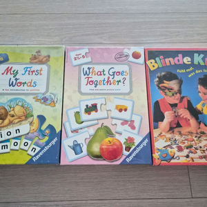 라벤스부르거 영어, 관찰 보드게임 3종 이미지