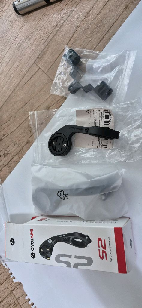 가민 Edge 확장형 아웃프론트 자전거 마운트 새 제품입니다 이미지