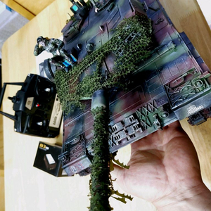 *각종교신가능*정밀도색RC카탱크(대형1/16헝롱7.0PRO버전)프라모델알씨카*독일레오파드2A6전차풀셋~바람에언덕에서 이미지