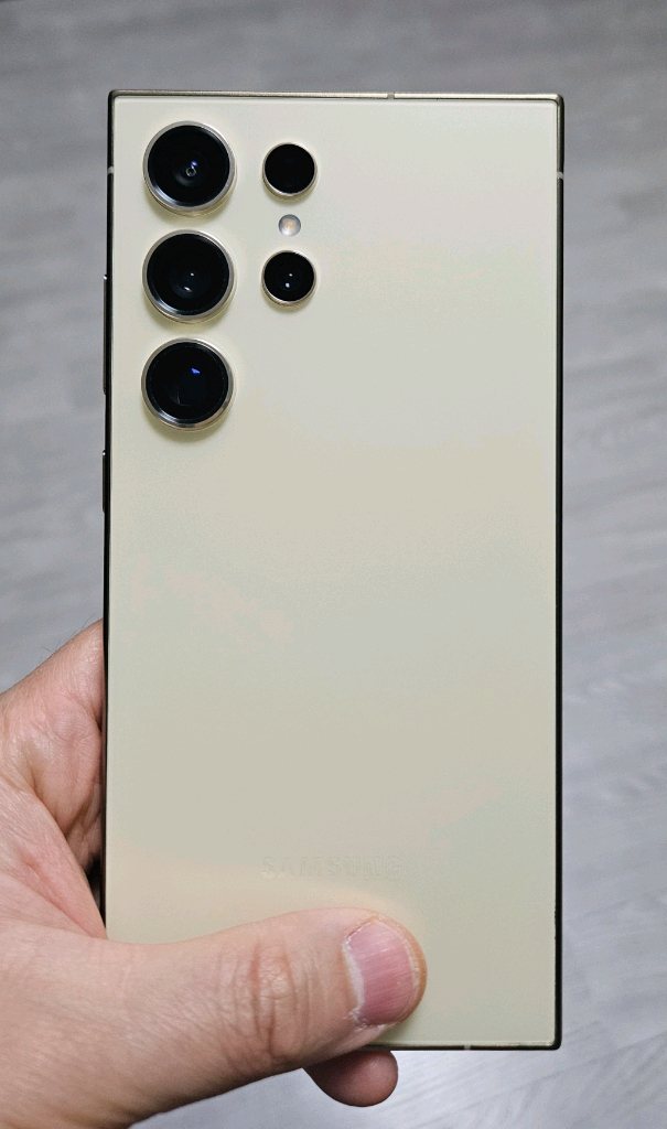 갤럭시 S24울트라 옐로우 512GB A급 싸게 팝니다. 이미지