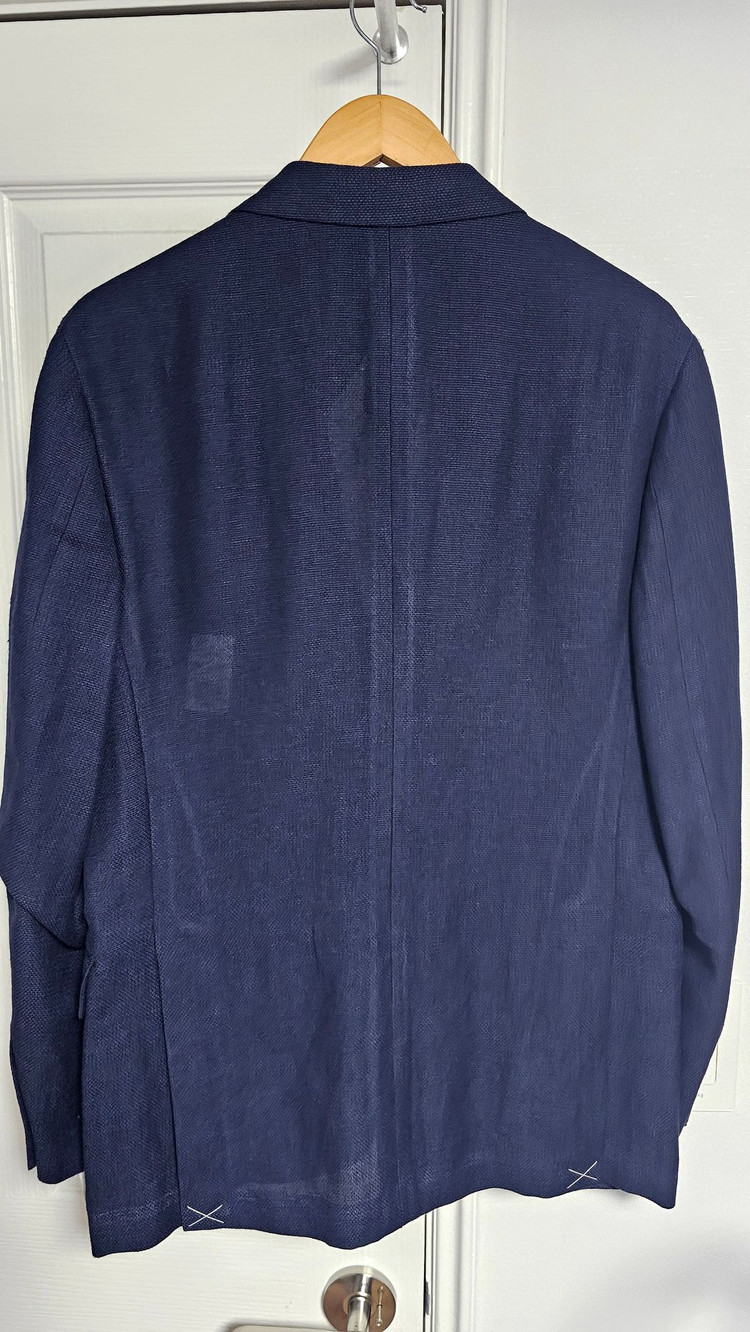 신품 브룩스 브라더스 울혼방 금장 블레이저 40R 이미지