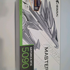 GIGABYTE AORUS 지포스 RTX 5090 MASTER ICE D7 32GB 이미지