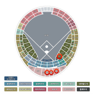 4/19 일요일 롯데vs한화 내야필드석 중앙상단석 2연석 4연석 양도합니다 이미지