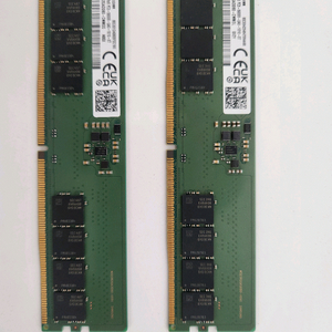 DDR5 삼성 5600HZ 16GB 메모리 2개 세트 이미지