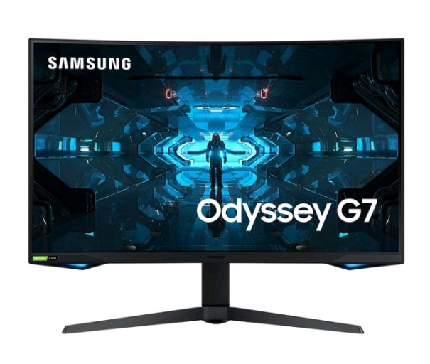 삼성전자 오디세이 G7 32인치 qhd 240Hz 게이밍 커브드 모니터 박스풀구성 이미지