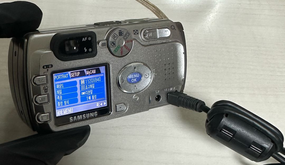 삼성 Kenox Digimax V4 빈티지 디카 이미지