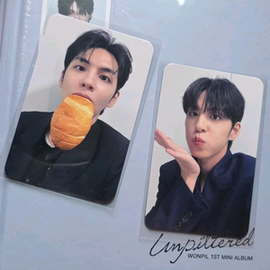 데이식스 원필 세븐일레븐 특전 포카 이미지