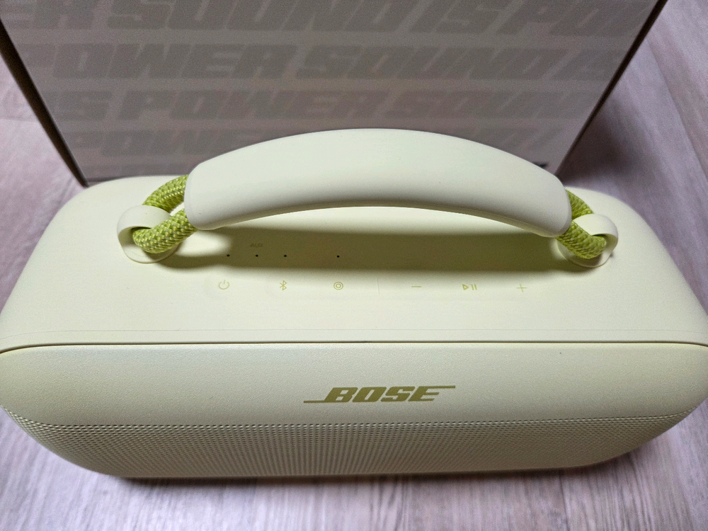 보스 사운드링크 맥스 포터블 스피커 옐로우 개봉신품 이미지