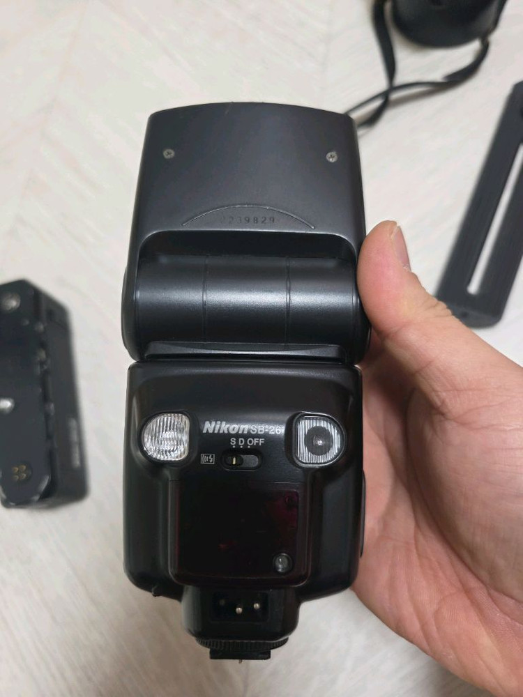 캐논 필름카메라 + 니콘 렌즈 / SB-26 플래시 장비 일괄 판매 이미지