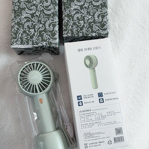 알로코리아 휴대용 선풍기F2 그린 이미지