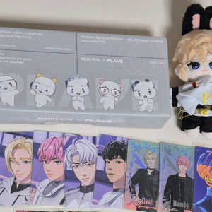 무료배송)플레이브 포카 므메미무 핸드크림 노아 인형 이미지