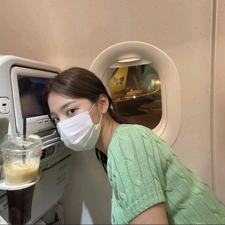 설인아 폴로 랄프로렌 여성 반팔 니트 케이블 꽈배기 스웨터 버드그린 이미지