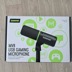 (미개봉) 슈어 MV6 마이크 국내정발 이미지