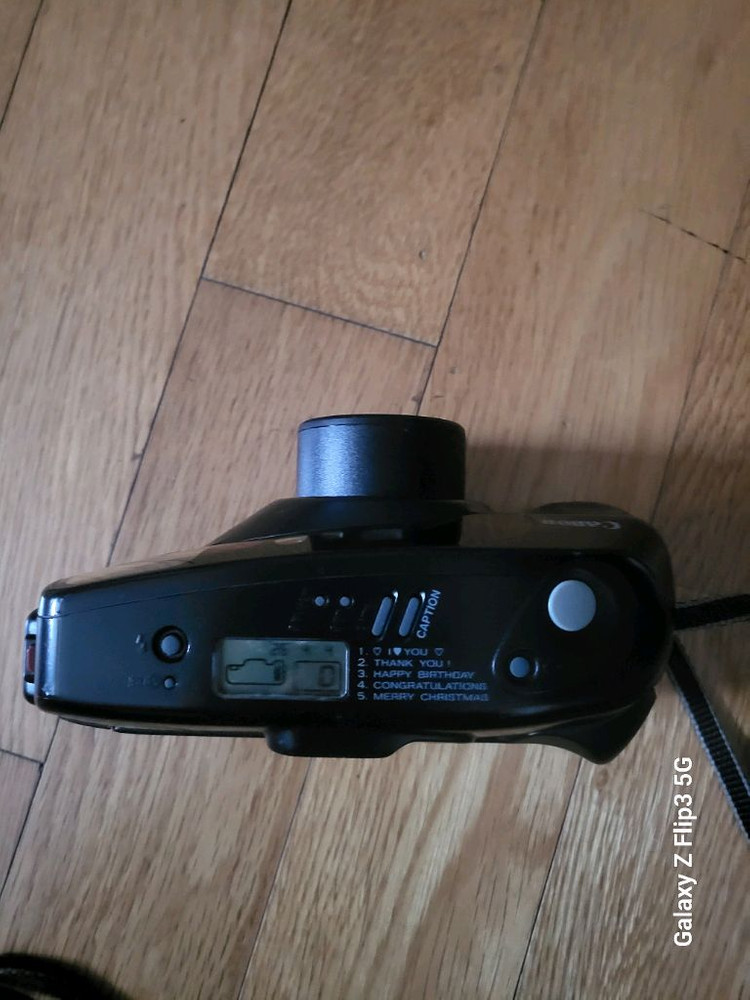 캐논 슈어샷 캡션 줌 필름카메라 이미지