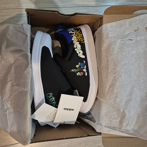 정가 99,000원 새제품 아디다스 키즈 슈퍼스타 360 끈없는 신고벗기 편한 4계절운동화 사이즈 210. 이미지