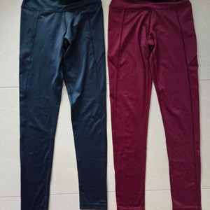 안다르 레깅스 2장(네이비, 와인) 몽땅55사이즈 이미지