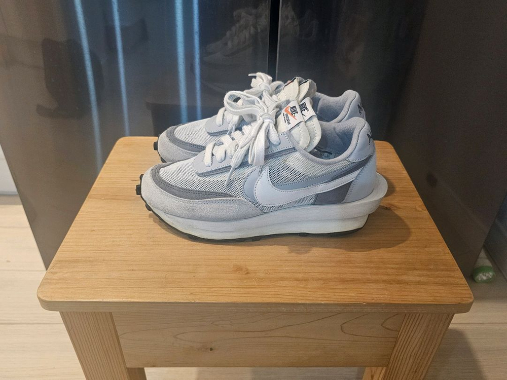 나이키 LD 와플 스니커즈 사카이 서밋 화이트 사이즈 230mm 이미지